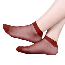 10Pairs/Lot White Socks Women Ultra-thin Casual Elastic 8Color Short Women Socks Ankle women sock calcetines mujer,socken damen GS