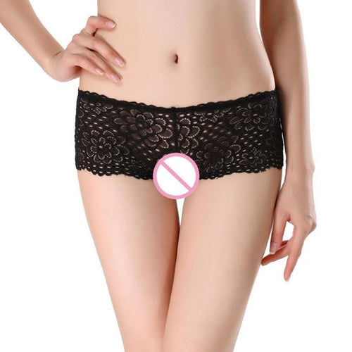 1PC Fashion Sexy Panty Women Low Waist Lace Underwear Lace Hollow Out Sexy Underwear Lingerie Womens Briefs Panties 6Colors #82 GS