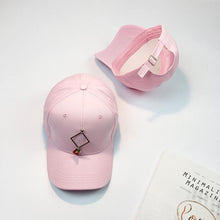 1PC Women Men Unisex Hats Cotton Adjustable Metal Baseball Cap Rose Snapback Caps Hip Hop Women Gorras    #23 GS