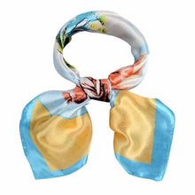 20 Colors  OL Lady Scarf Square Scarf Satin 60cm*60cm Women Fashion Print Office Ladies Scarves handkerchief Female #1201 GS