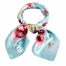 20 Colors  OL Lady Scarf Square Scarf Satin 60cm*60cm Women Fashion Print Office Ladies Scarves handkerchief Female #1201 GS