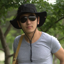 New 5Color Fashion Cap Men Bucket Hat Boonie Hunting Fishing Outdoor Wide Caps Brim Baseball Cap  GS