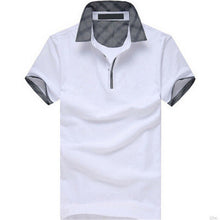 New Fashion Polo Shirts Men Summer Printed Short Sleeve Shirts Plus Size Lapel Business Shirt Tops High Quality 31165 GS