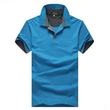 New Fashion Polo Shirts Men Summer Printed Short Sleeve Shirts Plus Size Lapel Business Shirt Tops High Quality 31165 GS