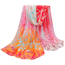 New Long Women Printed Soft Silk Chiffon Shawl Wrap Wraps Scarf   Scarves Pashmina Gift GS