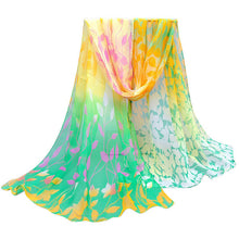New Long Women Printed Soft Silk Chiffon Shawl Wrap Wraps Scarf   Scarves Pashmina Gift GS