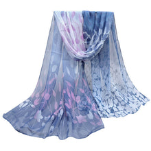 New Long Women Printed Soft Silk Chiffon Shawl Wrap Wraps Scarf   Scarves Pashmina Gift GS