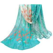 New Long Women Printed Soft Silk Chiffon Shawl Wrap Wraps Scarf   Scarves Pashmina Gift GS