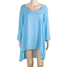 Brand New Vestidos Plus Size Straight Knee-Length Dress Brief Full Off Shoulder O-neck Chiffon Women Dresses 70936 GS
