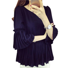Casual Women T shirts O-neck Chiffon Tshirt Female Half Butterfly Sleeve Female Tops 70780 GS
