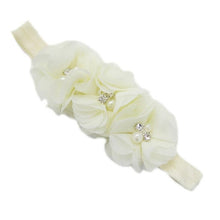 Cute Baby Girl Elastic Headbands Chiffon Flower Hair Accessory For Children Girls Hairbands Headwear Hair Accessories YL GS