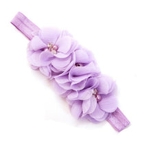Cute Baby Girl Elastic Headbands Chiffon Flower Hair Accessory For Children Girls Hairbands Headwear Hair Accessories YL GS