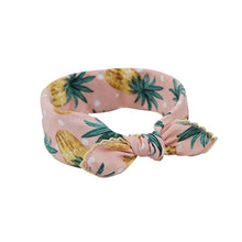 Fashion Baby Child New Multi-Purpose Scarf Pineapple Print kids hair accessories Handkerchief Headbands haaraccessoires YL GS