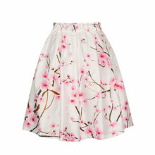 Fashion Women 3 Colors Skirt Work Wear Elegant Skirts Women A-Line Print Umbrella Mid Skirt Puff Skirts Womens Clothing GS