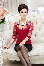 Fashion Women T shirts Print T-shirt Women O-neck AppliquesTop Short Sleeve XL-4XL Female Plus Size tops 71010 GS
