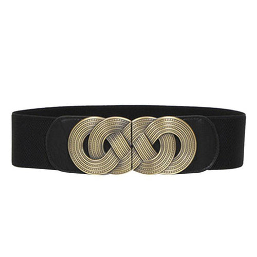 Fashion Women Wide Belts Elasticity Elegant Women Apparel Accessories Belts For Women 5 Colors Waist Band Cintos Femininos GS