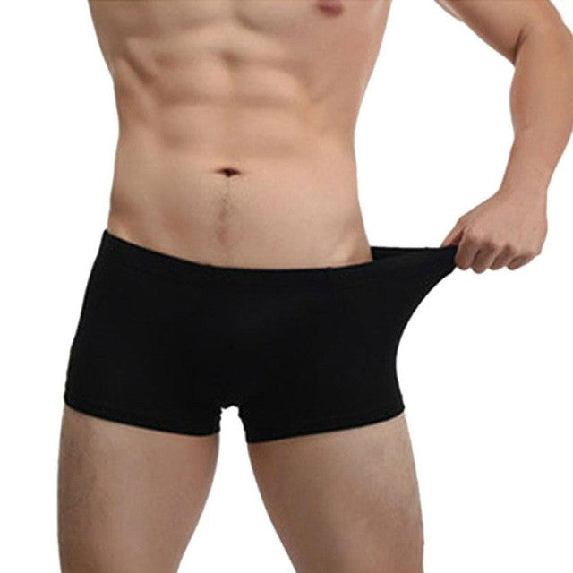 Fashion men's boxers Bulge Pouch Design Soft Male Cotton Spandex Pants Underpants For Man Male Shorts Underwear GS