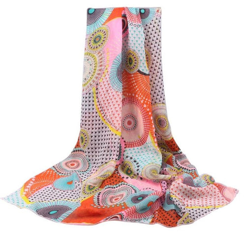 HOT SALE Women Lady    Soft Long Chiffon Print Large Scarf Women Wrap Shawl Stole ScarvesYLYL GS