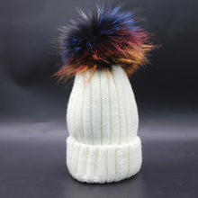 High Quality Hats With Fur Pompon Ball Caps For Russia   Beanies Women Knitting Wool Hats Female Cap Skullies GS