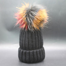 High Quality Hats With Fur Pompon Ball Caps For Russia   Beanies Women Knitting Wool Hats Female Cap Skullies GS