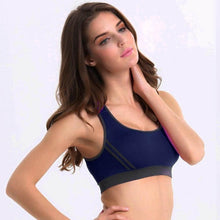 Hot!!! Women Fitness Crop Tops Nylon Solid Padded Bra Top Vest workouts Stretch Crop Tops For  Cropped Feminino GS