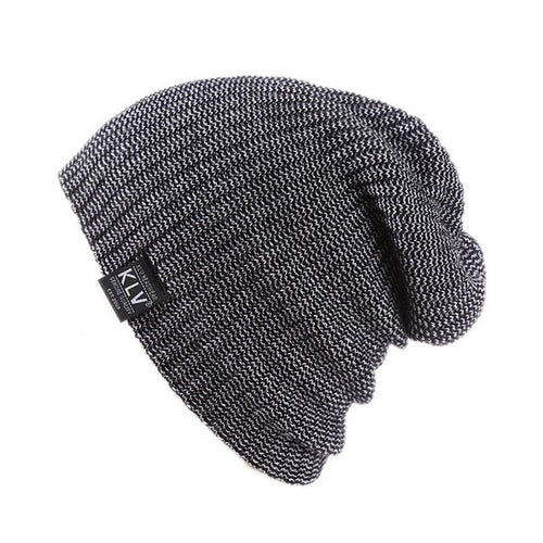 KLV Brand  Knitted Warm skating hat Men caps skullies and beanies for men women Hip Hop caps gorros GS