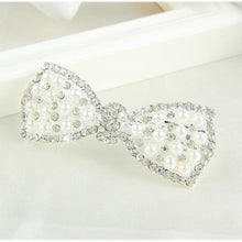 Korean Fashion Women Pearl Crystal Hairgrips Bow Butterfly Knot Hair Accessories For Women Ladies LY GS