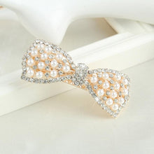 Korean Fashion Women Pearl Crystal Hairgrips Bow Butterfly Knot Hair Accessories For Women Ladies LY GS