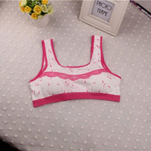 Lovely Padded Bra Girls Underwear Lace Fitness Children Bra Vest Underclothes For Teenagers Bras Sujetadores Mujer GS