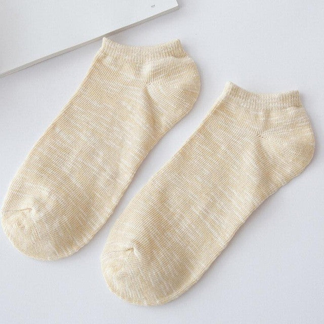 New 1Pair Men Sock  New Men Sock Cotton Blend   Short Sock Wholesale Ankle Low Cut Socks Male #1128 GS