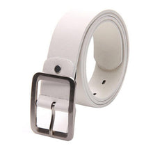 New Arrival Faux Leather Mens Belts 110cm Buckle Casual Waist Strap Belts For Men 3 Colors Cinturon Hombre,Cintura Uomo GS