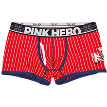 New Arrival Men Underwear Stripe Panties High Quality Cotton Mens Boxers Comfortable -XXL Men Fit Male Shorts GS