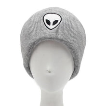 New Arrival Women Men Alien Pattern Skullies& Beanies Knitting Oversize Casual Adult Beanie Cap Hip hop  Hat Girls GS