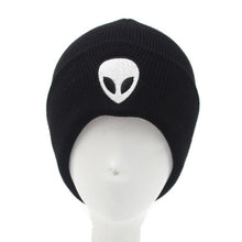 New Arrival Women Men Alien Pattern Skullies& Beanies Knitting Oversize Casual Adult Beanie Cap Hip hop  Hat Girls GS