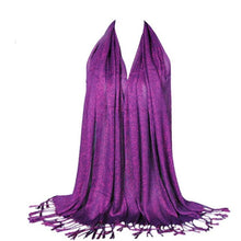 New Arrival Women Tessal Cotton Blend Solid Long Square Scarf LadiesShawl Wraps Fulares Mujer 14 Colors GS