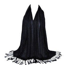 New Arrival Women Tessal Cotton Blend Solid Long Square Scarf LadiesShawl Wraps Fulares Mujer 14 Colors GS