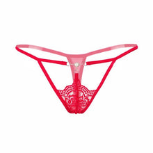 New Arrival Women's Sexy Lace Pearl Low-Waist G-String Hollow Underwear Women Thongs Panties G String For Ladies GS