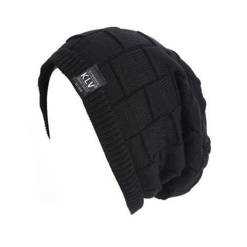 New Brand Hat Man    Warm Berets Braided Crochet Wool Knit Caps Bone 4 Colors chapeau Feminino GS