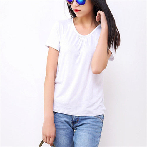 New Brand Women clothing T shirts 12 Colors t-shirt Women Top Short Sleeve Female Large Plus Size tops 71475 GS