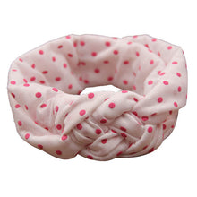 New Fashion Dot Cross Children baby girl headbands Weave Twist Headband For Baby Hair Accessories GS