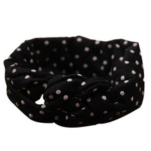 New Fashion Dot Cross Children baby girl headbands Weave Twist Headband For Baby Hair Accessories GS