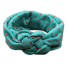 New Fashion Dot Cross Children baby girl headbands Weave Twist Headband For Baby Hair Accessories GS