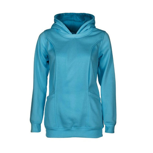 New Fashion Hooded T shirt Women Long Sleeve Solid Plus Size Clothing For Maternity Nursing Clothes Hoodie Tops Femme GS