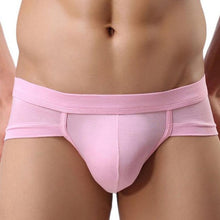 New Fashion Underwear Men Nylon Spandex Sexy Underpants Men's Briefs Shorts Hombre Bulge Pouch Soft Panties Male GS