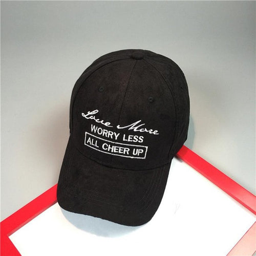 New Fashion Unisex Cap Women Men Embroidery 5Color  Hip Hop Hats Cotton Baseball Cap Snapback Flat Hat Gorras GS