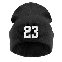 New Fashion Women Casual Number Beanies Skullies   Warm Hats For Female Knitted Gorros Bonnet Hip Hop Cap Women GS
