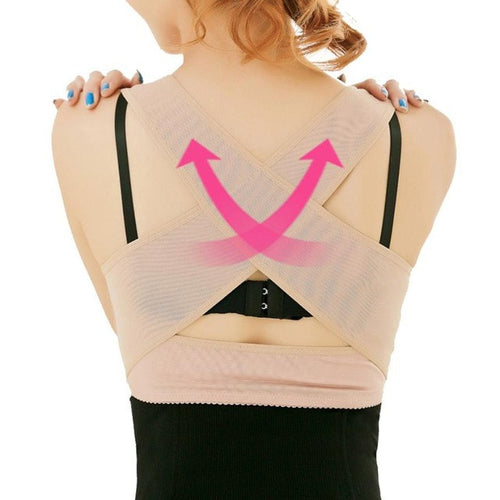 New Fashion Women Chest Support Belt Band Posture Corrector Brace Body Sculpting Strap For Lady #1123 GS