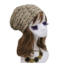 New Fashion Women Cotton blend Letter Print Hip-Hop Hats For Female Beanie Hat Cap   Skullies Beanies Gorra GS