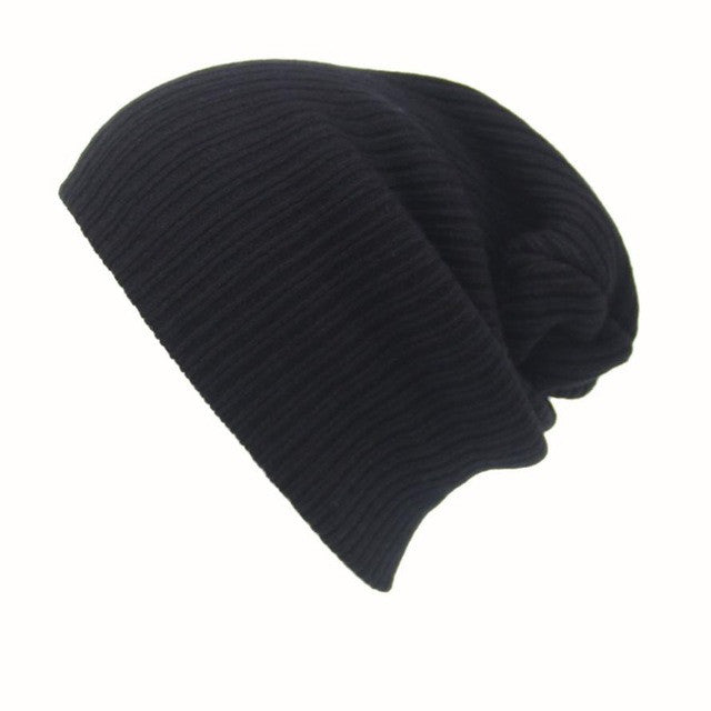 New Fashion Women Men Knitting Beanie Hip-Hop  Warm Caps Unisex 6Colors Hats For Women Feminino Bone GS