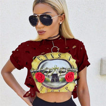 New Fashion Women clothing T shirts Hollow Out Letter Print t-shirt Women Top Short Sleeve Female Crop tops 71623 GS